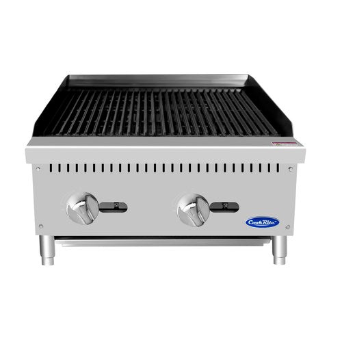 Atosa USA ATCB‐24 CookRite Charbroiler, Gas, Countertop
