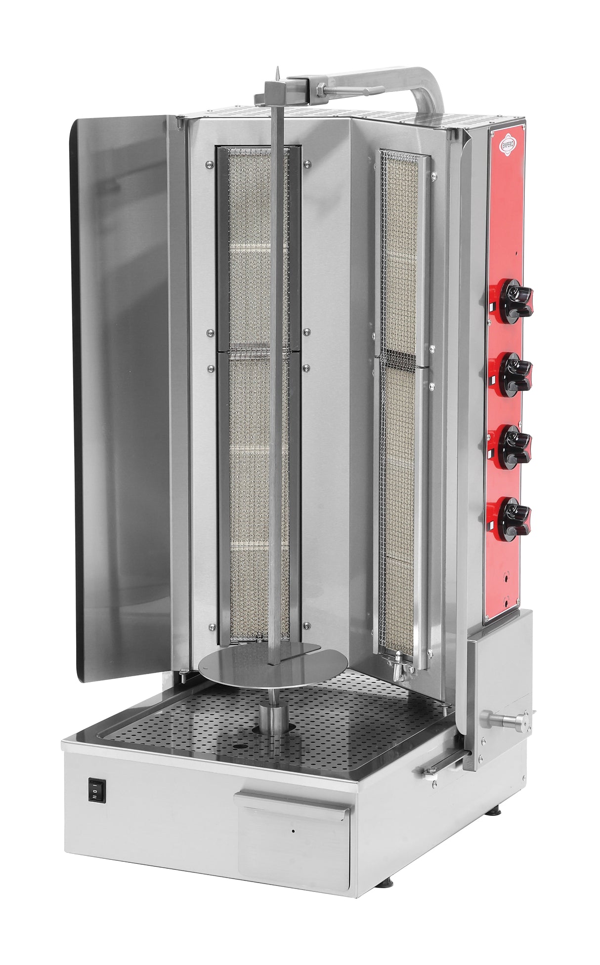 Empero 2R Series Gas Shawarma Machines with Bottom Motor (EMP.DN.150-2R-USA / EMP.DN.151-2R-USA / EMP.DN.152-2R-USA)