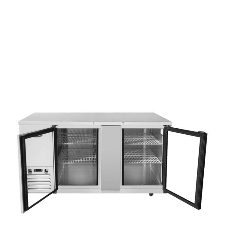 Atosa USA SBB69GGRAUS1 Back Bar Cabinet, Refrigerated