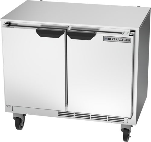 Beverage Air UCR34HC 34" Two-Door Undercounter Refrigerator