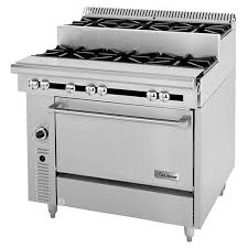 U.S. Range C836-6SU Cuisine Series – 36" Heavy-Duty Gas Range