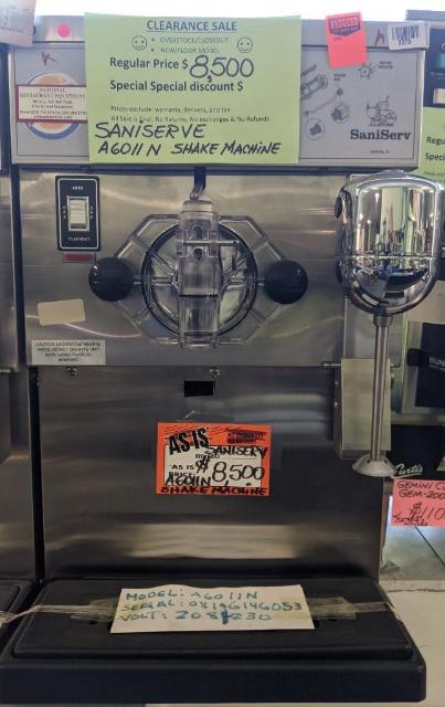 Saniserve A6011N 쉐이크 머신