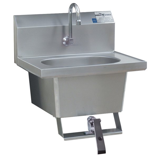 Eagle Group HSA-10-1FK Wall-Mount Hand Sink with Knee Pedal