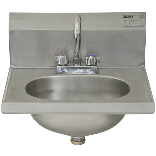 Eagle HSAD-10-F Wall-Mount Hand Sink