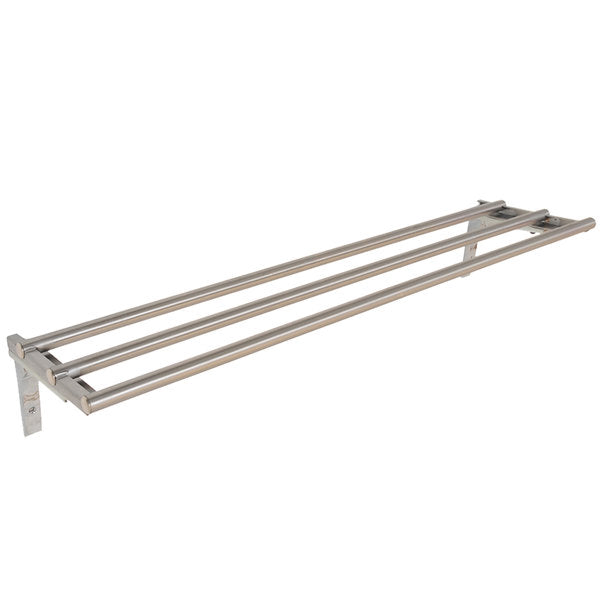 Eagle Group TSL-DB-HT3 - Bandeja deslizante de 48"x 10,5", tubular, soportes de caída, acero inoxidable