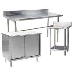 Commercial Work Tables and Prep Stations