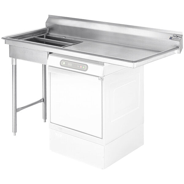 Eagle Group UDT-5R-14/3 Spec-Master® Soiled Dishtable – 60" Undercounter, Right-Side Dishwasher