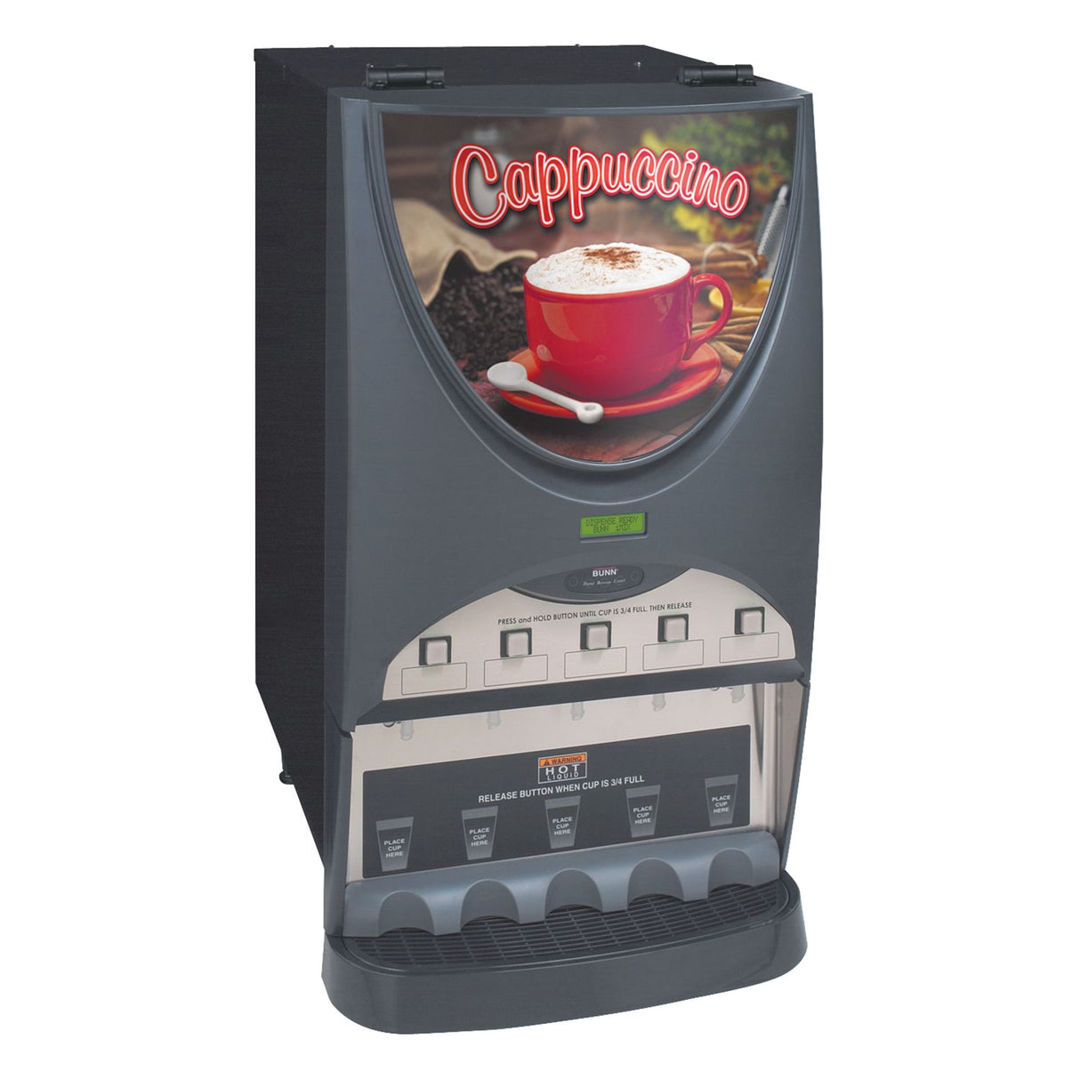 BUNN iMIX®-5S Silver Series® Hot Beverage Dispenser – Model 38100.0050