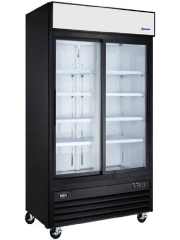 Omcan USA 48383 35.5 Cu. Ft. Two-Door Refrigerated Merchandiser