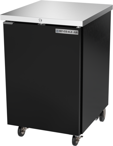 Beverage Air BB24HC-1-B 24" One-Door Refrigerated Back Bar Storage Cabinet