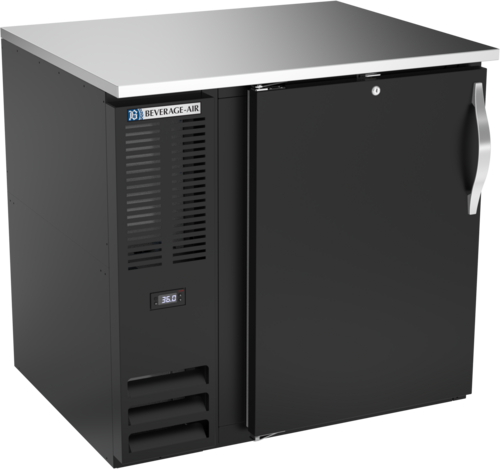 Beverage Air BB36HC-B 36" One-Door Refrigerated Back Bar Storage Cabinet
