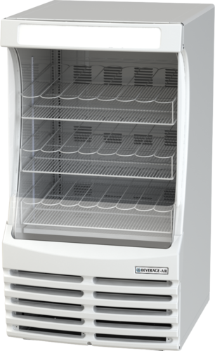Beverage Air BZ13HC-W 30" The Breeze Open-Air Refrigerated Merchandiser