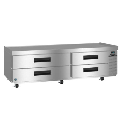 Hoshizaki Steelheart CR85B 85" Refrigerated Chef Base Equipment Stand with 4 Drawers