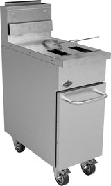 Empero 50 lb and 80 lb Commercial Electric Fryers – 208V, 3 Phase (EMP.PLS.7FE020-USA / EMP.PLS.7FE030-USA)