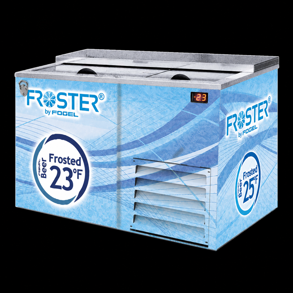 Howard-McCray FROSTER-B-50-HC 15 Cu. Ft. Horizontal Beer Froster