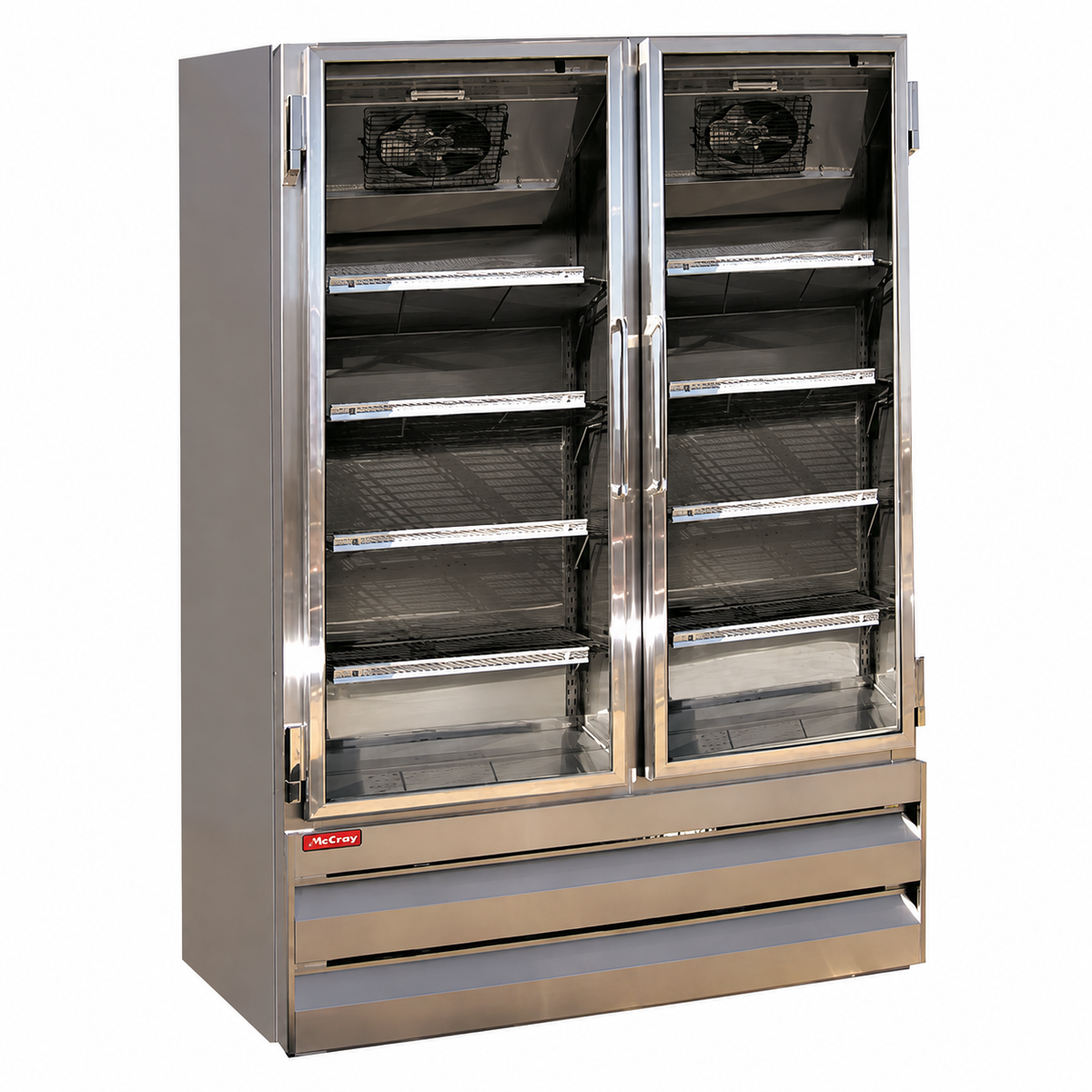 Howard-McCray GR48BM 48 Cu. Ft. Two-Door Refrigerated Merchandiser