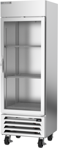 Beverage Air HBF19HC-1-G 19 Cu. Ft. One-Door Glass Reach-In Freezer