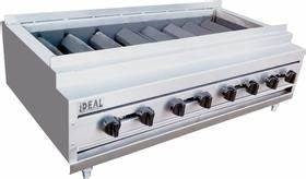 iDeal - Model IDSKB-84 - 84” US-Made Gas/Propane Shish Kabab Broiler - NSF Certified