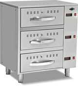 Empero Commercial Heated Drawer Unit – One, Two or Three-Drawer Options