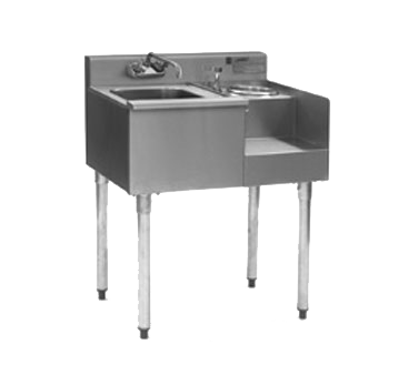 Eagle Group - Model BM3-18L 36 Inch Underbar Ice Bin and Cocktail Station Stainless Steel