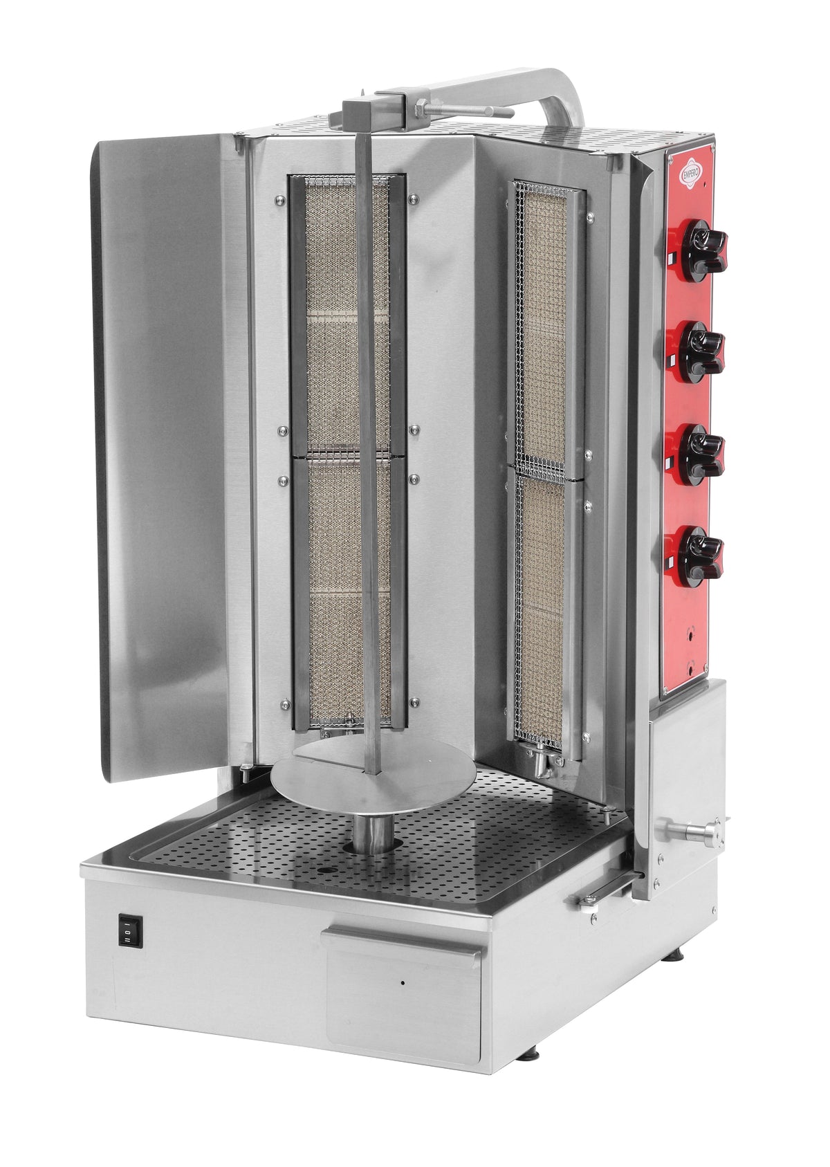 Empero 2R Series Gas Shawarma Machines with Bottom Motor (EMP.DN.150-2R-USA / EMP.DN.151-2R-USA / EMP.DN.152-2R-USA)