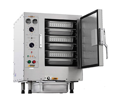 AccuTemp S62081D060 Steam’N’Hold™ (6) Pan Boilerless Convection Steamer – Countertop, 208v/1ph