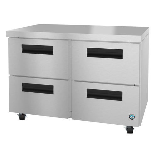 Hoshizaki UF48B-D4 Steelheart® Series 48" Undercounter Freezer – 13.66 Cu. Ft., 4 Stainless Steel Drawers