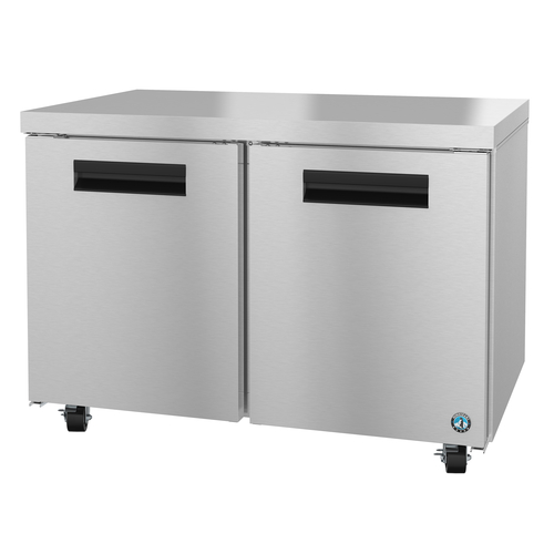 Hoshizaki UF48B Steelheart® Series 48" Undercounter Freezer – 13.66 Cu. Ft., 2 Solid Doors