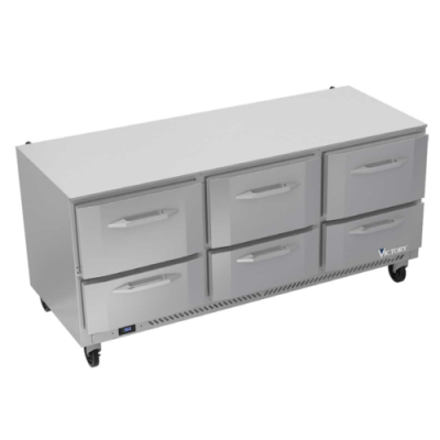 Victory VURD72HC-6 Undercounter Refrigerator