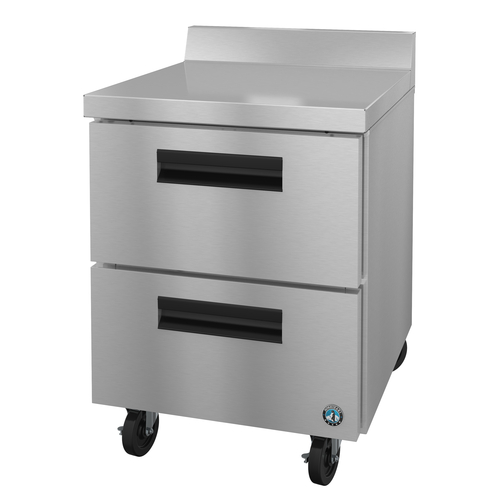 Hoshizaki Steelheart WR27B-D2 27" Worktop Refrigerator with 2 Drawers – 7.21 Cu. Ft.