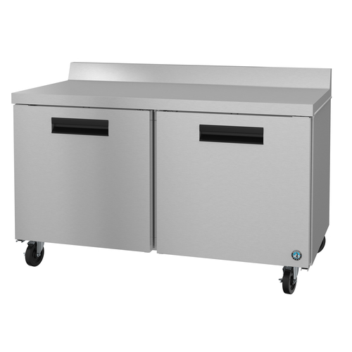 Hoshizaki Steelheart WR60B 60" Two-Section Worktop Refrigerator – 15.1 Cu. Ft.