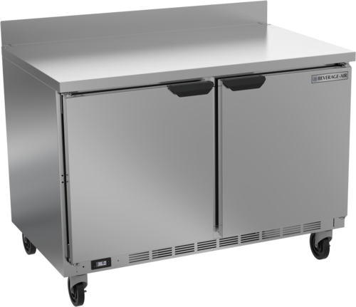 Beverage Air WTR48AHC 48" Two-Door Worktop Refrigerator