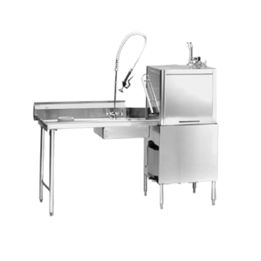 Eagle Group SDTL-60-16/3-SL-X Soiled Dishtable – 60" Left-to-Right Straight Design