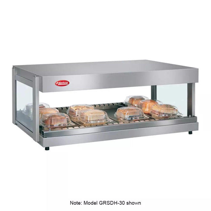 Hatco GRSDH-41 Self-Service Countertop Heated Display Shelf, 41", (1) Shelf, 120v