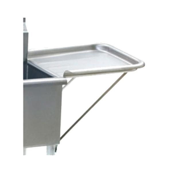 Eagle Group 18X24 RRDEDB - Escurridor de 24"W x 18"D, desmontable, borde enrollado, incluye (2) soportes de soporte 