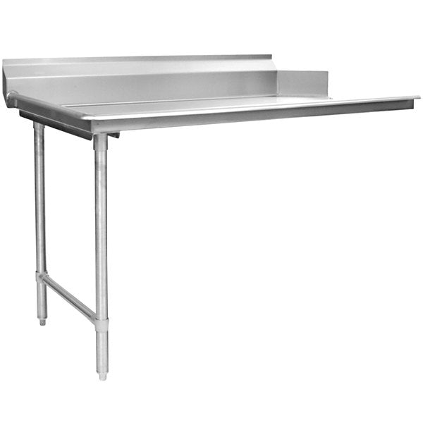 Eagle Group CDTL-36-16/3 - 36" Clean Dishtable, right-to-left operation, 16/304 stainless steel, straight design