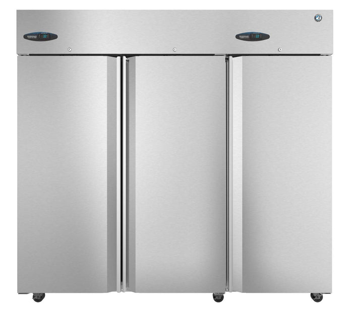 Hoshizaki CR3B-FS 83" Three Section Reach-In Refrigerator, (3) Solid Doors, 73.3 cu. ft.