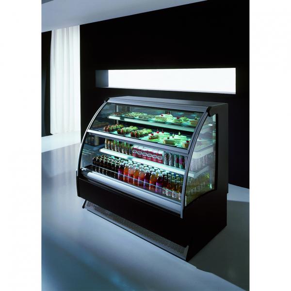 Italiana ITA-TNCOM-40-54-42 Vitrina combinada Grab-N-Go refrigerada de 46.50", autoservicio, refrigeración autónoma, blanco mate, 115v/60/1-ph 