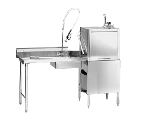 Eagle Group SDTL-60-16/3-SL-X Soiled Dishtable – 60" Left-to-Right Straight Design