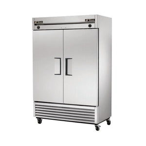 True T-49DT 54" Reach-In Dual Temp Refrigerator/Freezer, 2 Section, 2 Solid Doors