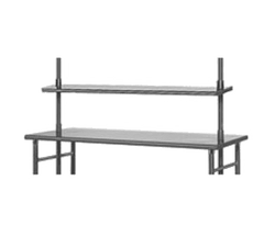 Eagle Group TM84PRS - Estante superior para estante para ollas de 12"x7", montaje en mesa, plataforma única, acero inoxidable 